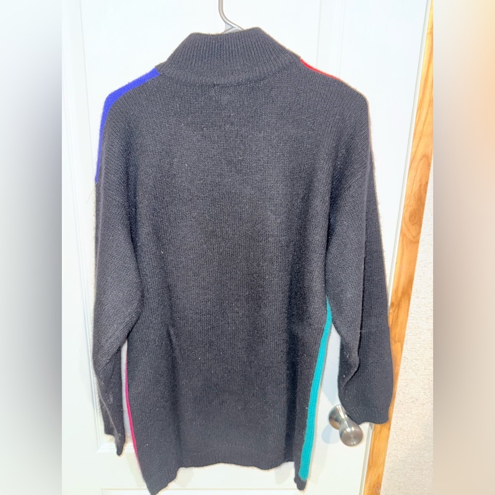 Vintage Pappagallo Multicolor Geometric Sweater - Picture 4 of 4